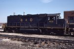 BO 4011 Baltimore and Ohio (BO) 4011 GP40  Short term leased to the ATSF during the 1979-1980 time period, where BO 4011 was temporarily renumbered to BO 9011 to avoid conflicts with ATSFs own locomotive roster. Unit was renumbered back to BO 4011 when th